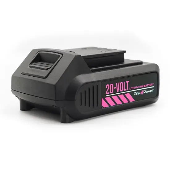Pink Power 20V Lithium Ion Replacement Battery {1}