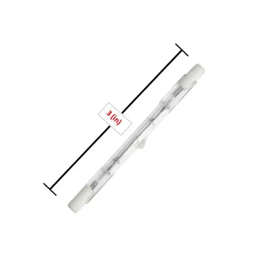 BulbAmerica 250W 120V Clear Double Ended 78mm Halogen Bulb {2}