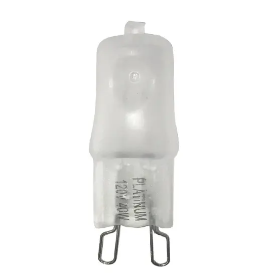 Platinum 40W 120V G9 Bi-Pin Base Frost Halogen Bulb {1}
