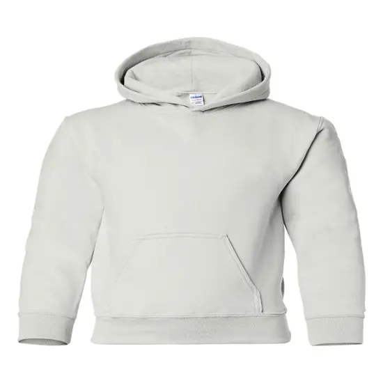 Gildan&reg; Heavy Blend Youth Hooded Sweatshirt White {1}