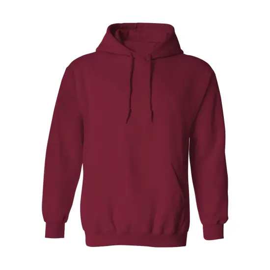 Gildan&reg; Heavy Blend Long Sleeve Hooded Sweatshirt Cardinal red {1}