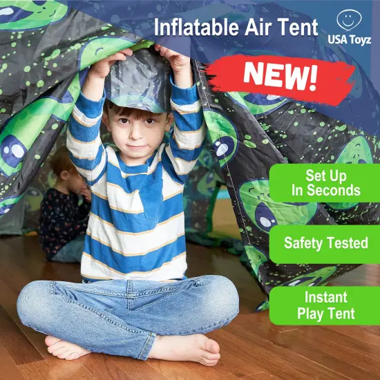 USA Toyz Air Dome Alien Pop Up Tent for Kids {2}