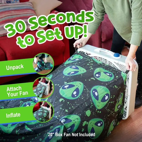 USA Toyz Air Dome Alien Pop Up Tent for Kids {4}