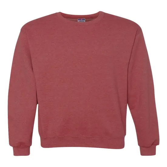 JERZEES&reg; NuBlend Crewneck Sweatshirt Vintage heather red {1}