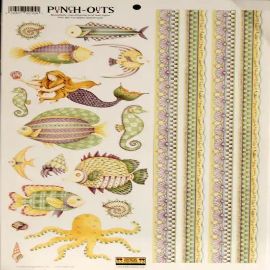 Creative Imaginations Debbie Mumm Sealife Punch-outs {1}