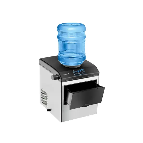 2-in-1 Stainless Steel Countertop Ice Maker with Water Dispenser {4}