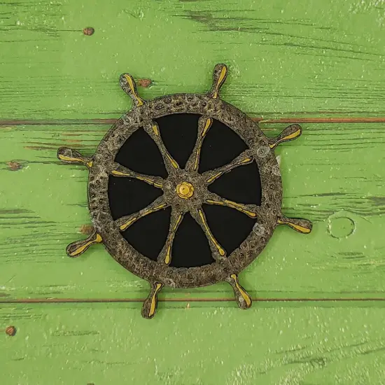 Ship's Wheel Silicone Freshie Mold {2}