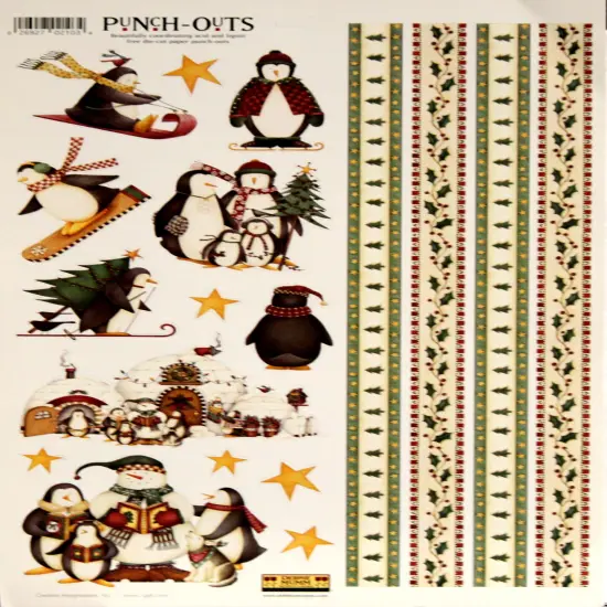 Creative Imaginations Debbie Mumm Winter Friends Punch-outs {1}