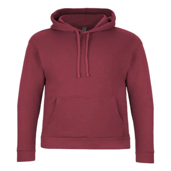 Next Level&reg; Long Sleeve Malibu Hoodie For Adult Heather cardinal {1}