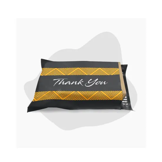 Design Poly Mailer Envelopes Glossy Multi design 10" x 13", Weight 2 pound {2}