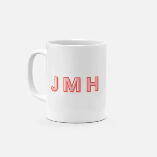 Monogram Initials 11oz Mug III {2}