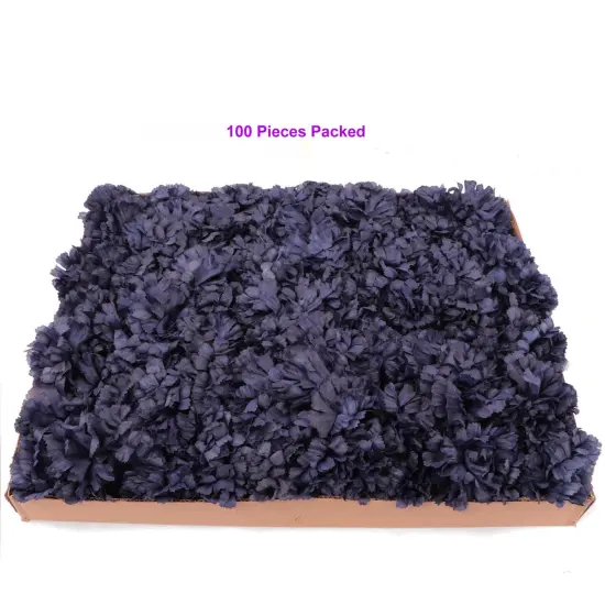 Box of 100: Navy Blue Carnation Flower Picks | 5" Long | 3.5" Wide | Floral Picks | Crafting Supplies | Parties & Events | Home & Office Decor, Floral Home by Artificial Flowers {4}