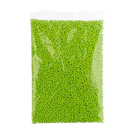 John Bead 6/0 Terra Intensive Matte Czech Glass Seed Beads, 500g Light Green {2}