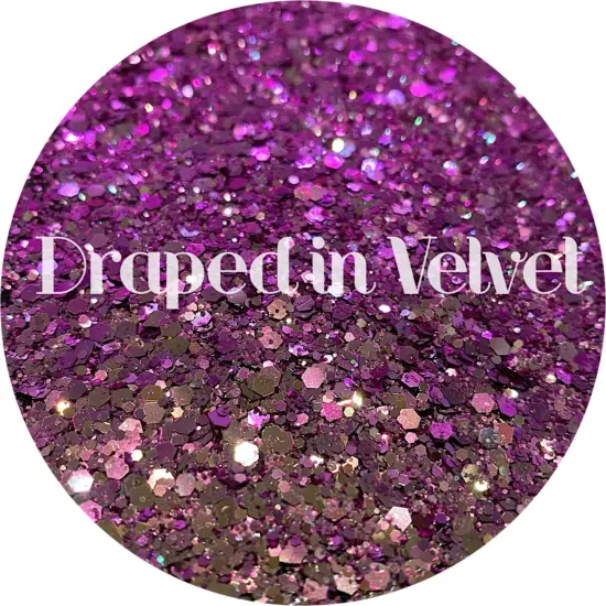 Polyester Glitter - Draped in Velvet by Glitter Heart Co.&trade; {4}