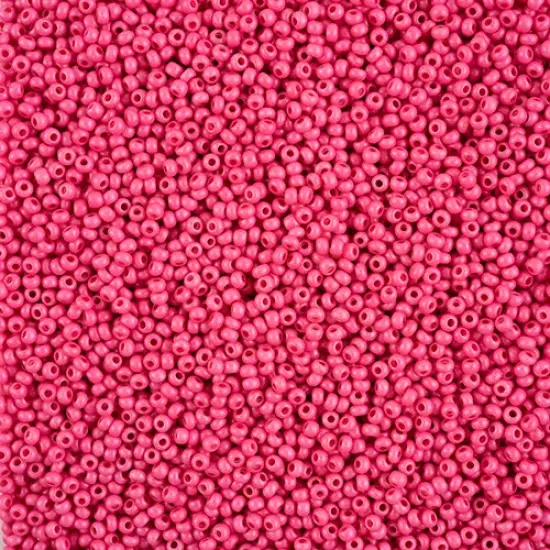 John Bead 10/0 Terra Intensive Matte Czech Glass Seed Beads, 500g Rose {1}