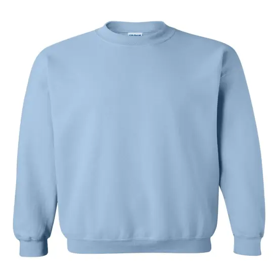 Gildan&reg; Heavy Blend Long Sleeve Crew Neck Sweatshirt Light blue {2}
