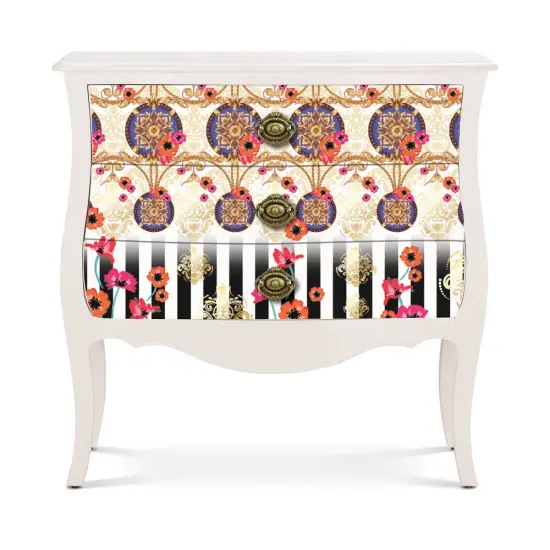 Redesign With Prima Decoupage Decor Tissue Paper - Cece Fashion & Flora - 1 sheet, 19.5"x30" 655350657109 {2}