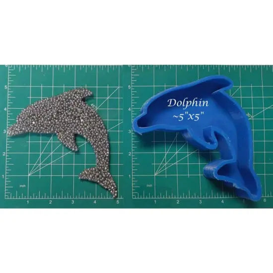 Dolphin Silicone Freshie Mold {1}