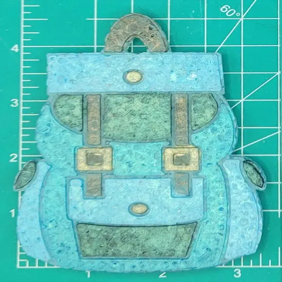 Backpack Silicone Freshie Mold {2}