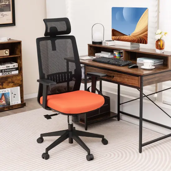 Costway Mesh Office Chair Big Tall Ergonomic Executive Chair Height Adjustable 400 lbs {2}