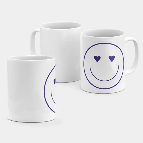 Heart Smiley 11 Oz Mug II {3}
