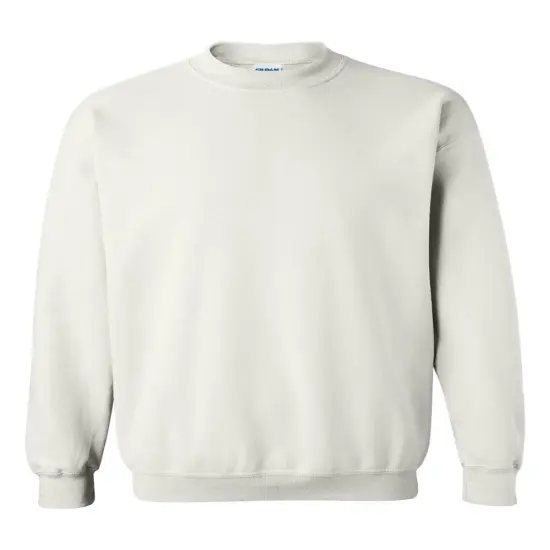 Gildan&reg; Heavy Blend Long Sleeve Crewneck Sweatshirt White {1}