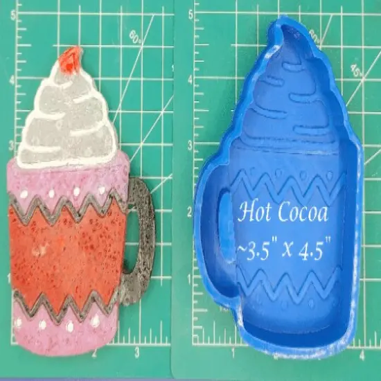 Hot Cocoa Silicone Freshie Mold {2}