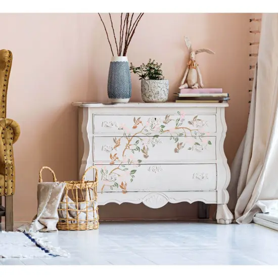 Redesign With Prima Decor Stencils - Hummingbird - 1 pc, sheet size 9"x12" 655350656621 {2}