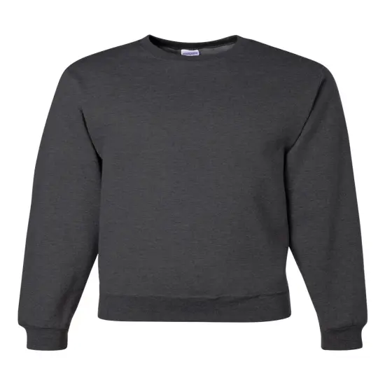 JERZEES&reg; NuBlend Crewneck Long Sleve Sweatshirt Black heather {1}