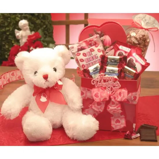 GBDS A Big Kiss For You Valentines Day Care Package - valentines day candy chocolate care package {2}