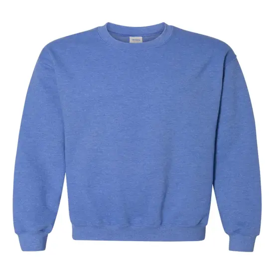 Gildan&reg; Heavy Blend Long Sleeve Crewneck Sweatshirt Heather sport royal {1}