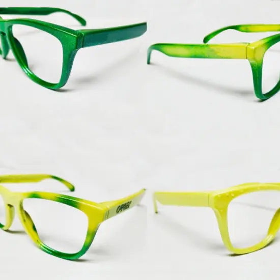 Color Changing Powder Pigment Thermochromic Temperature Heat Sensitive Green yellow 77&deg;f {6}