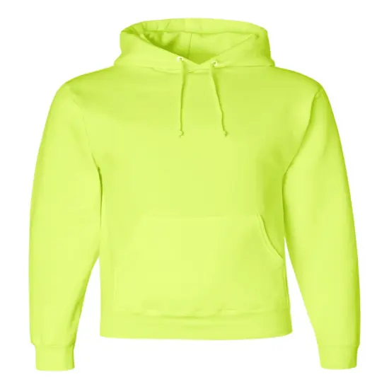 JERZEES&reg; Super Comfortable Hooded Sweatshirt Safety green {1}