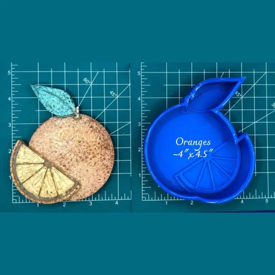 Oranges Silicone Freshie Mold {1}