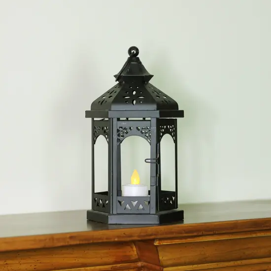 Northlight Pack of 2 White Battery Operated LED Flickering Amber Lighted Christmas Votive Candles 1.5" {4}