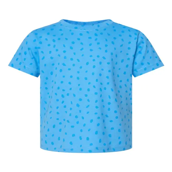 Rabbit Skins&reg; Toddler Fine Jersey Crewneck Short SleeveTee - 3321 Tradewind spot {1}