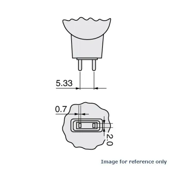 USHIO FXL 410w 82v MR16 halogen lamp {3}