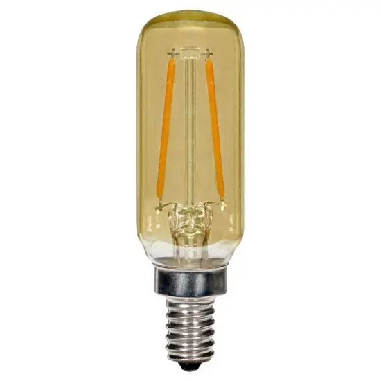 Satco 2.5w T6E12 LED 120v 2000K 150 lumens Vintage style filament lamps {1}