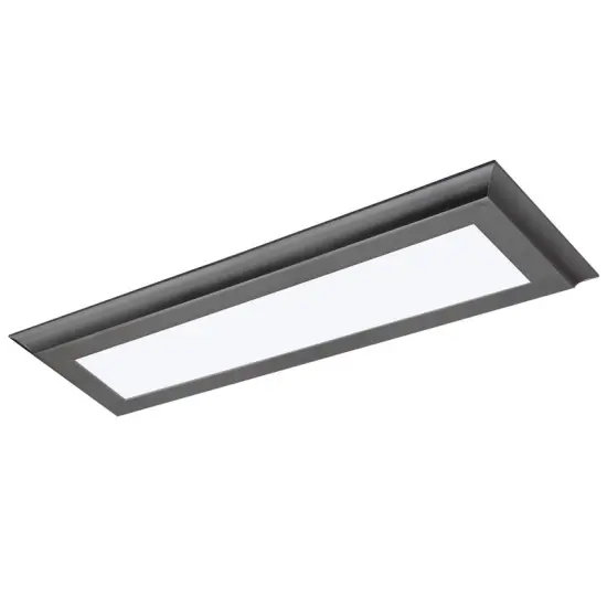 Nuvo Blink Plus 22w LED 5x24in Surface Mount LED Fixture - Gun Metal - 3000K {1}