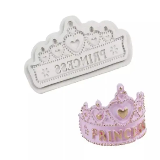 GemPrincess Crown Silicone Mold {2}