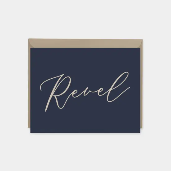Revel Cards, Invitation Card, Event Card {4}