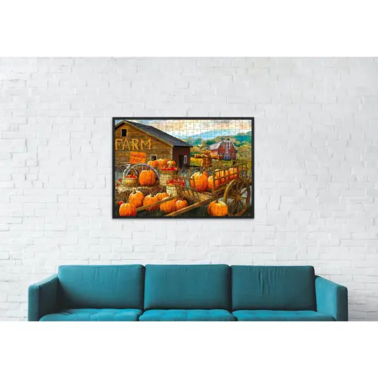 Sunsout Pumpkin Farm 1000 pc Halloween Jigsaw Puzzle 23044 {6}