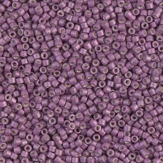 Miyuki Delica Bead 11/0 - DB1173 - Galvanized Matte Magenta {1}