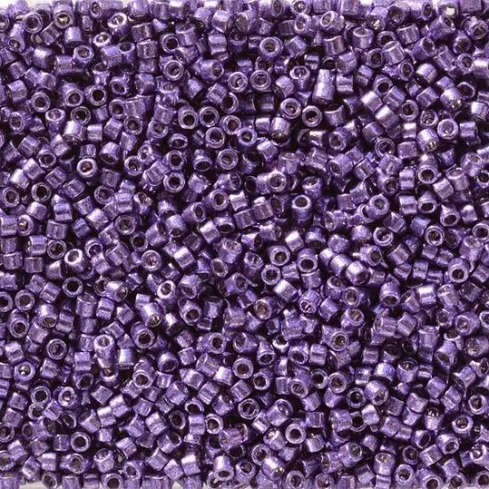 Miyuki Delica Bead 11/0, DB2509, Duracoat Galvanized Dark Lilac {1}