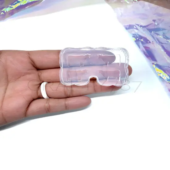 Cow Stud Earrings Silicone Mold(A7) {1}