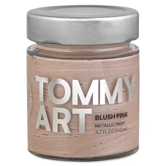 Tommy Art Mineral Paint - Blush Pink (Metallic), 140 ml {1}
