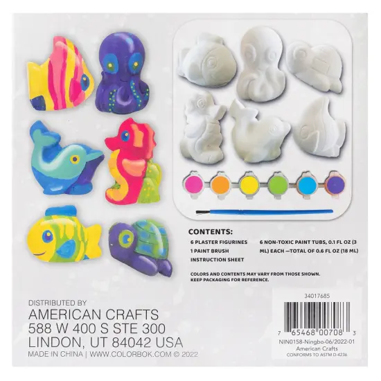 Colorbok Plaster Kit-Sea Life {3}