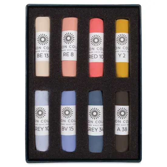 Unison Handmade Pastels - Portrait Colors, Set of 8, Full Stick {1}