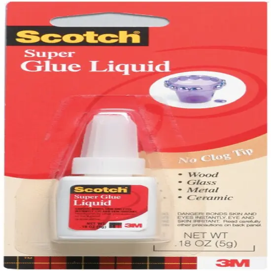 Scotch Super Glue Liquid-.18oz {1}