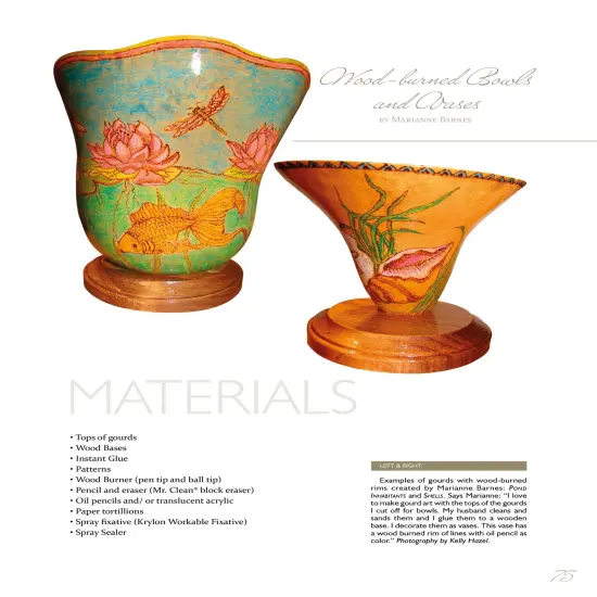 Creative Rims for Gourd Art {5}